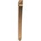Ekena Millwork Thorton Arts & Crafts Rough Sawn Bracket, Western Red Cedar, 4"W x 42"D x 48"H BKT04X42X48THR03RWR - alternate 2